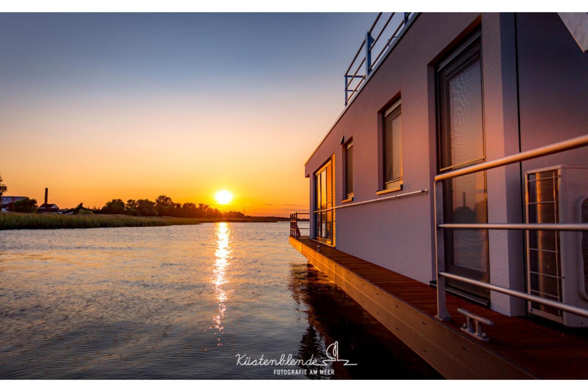 Ostsee Hausboot - Kranichnest Lp1 Ribnitz-Damgarten Kültér fotó