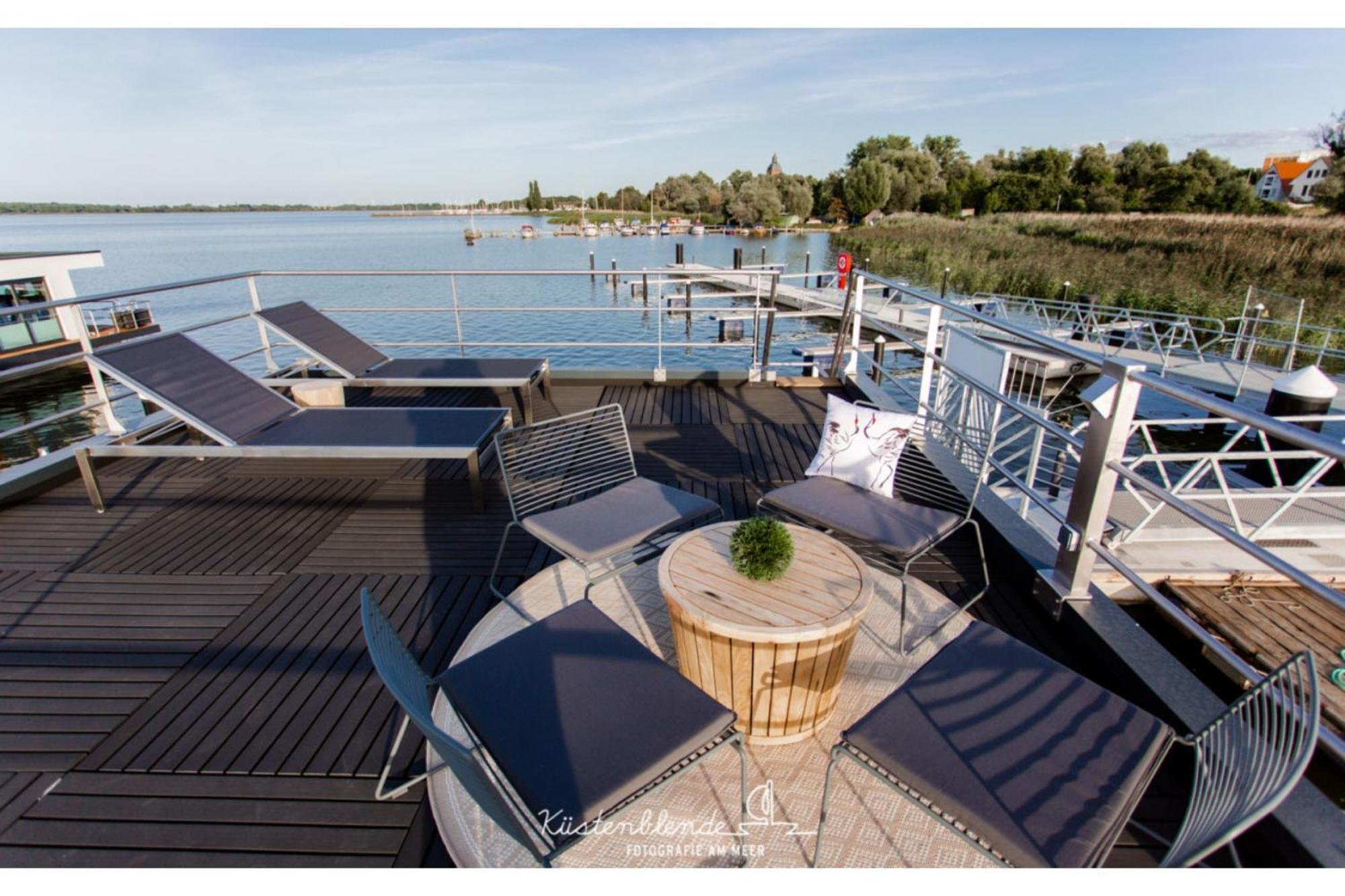 Ostsee Hausboot - Kranichnest Lp1 Ribnitz-Damgarten Kültér fotó