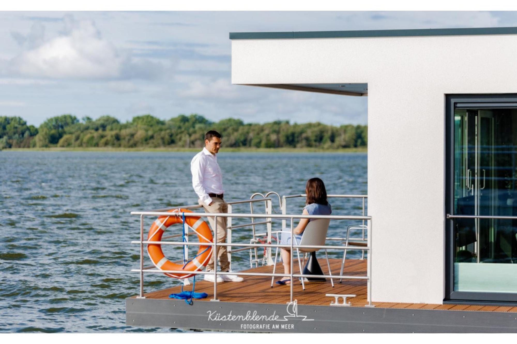 Ostsee Hausboot - Kranichnest Lp1 Ribnitz-Damgarten Kültér fotó