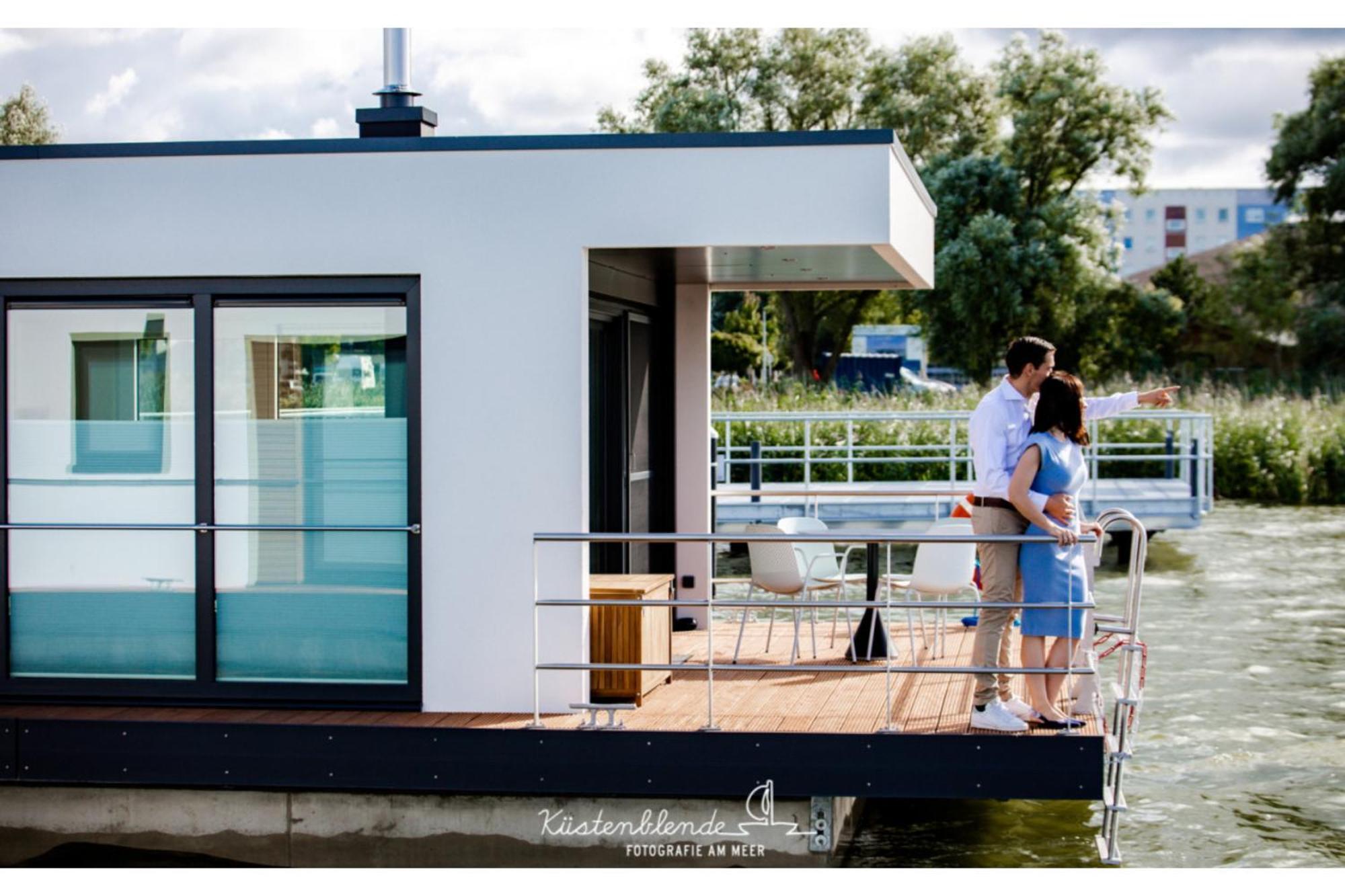 Ostsee Hausboot - Kranichnest Lp1 Ribnitz-Damgarten Kültér fotó